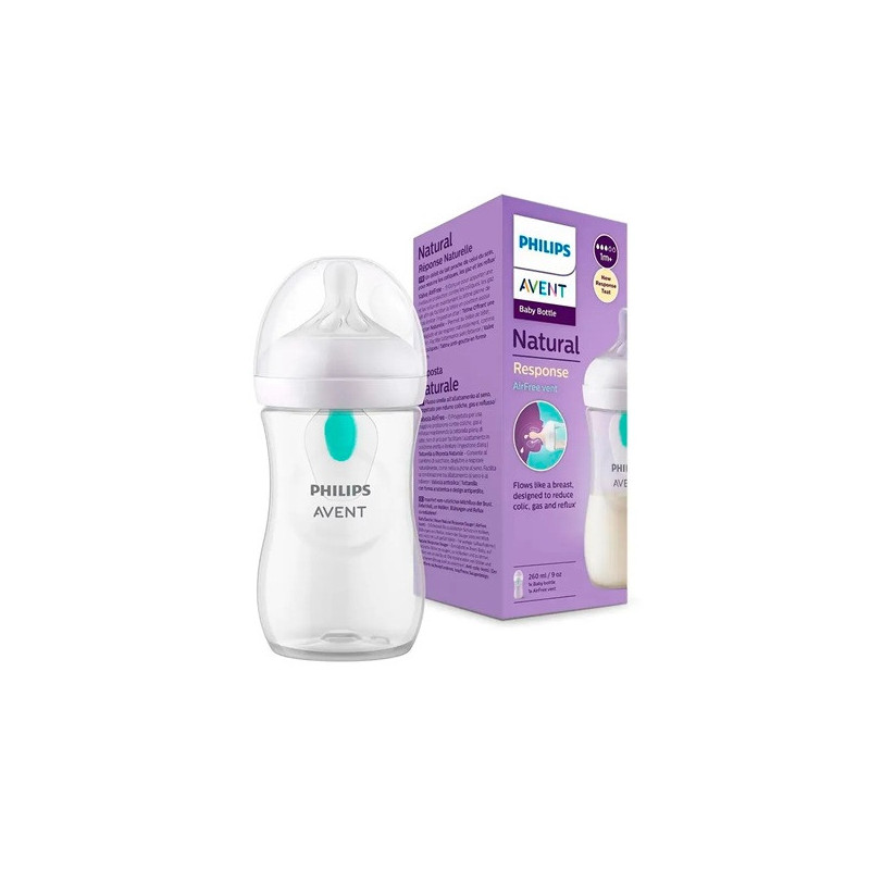 BIBERON NATURAL AIRFREE AVENT 9 OZ 260ML          